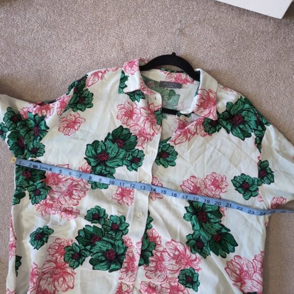 Elegant Floral Women's Tunic - Picture 3 of 7
